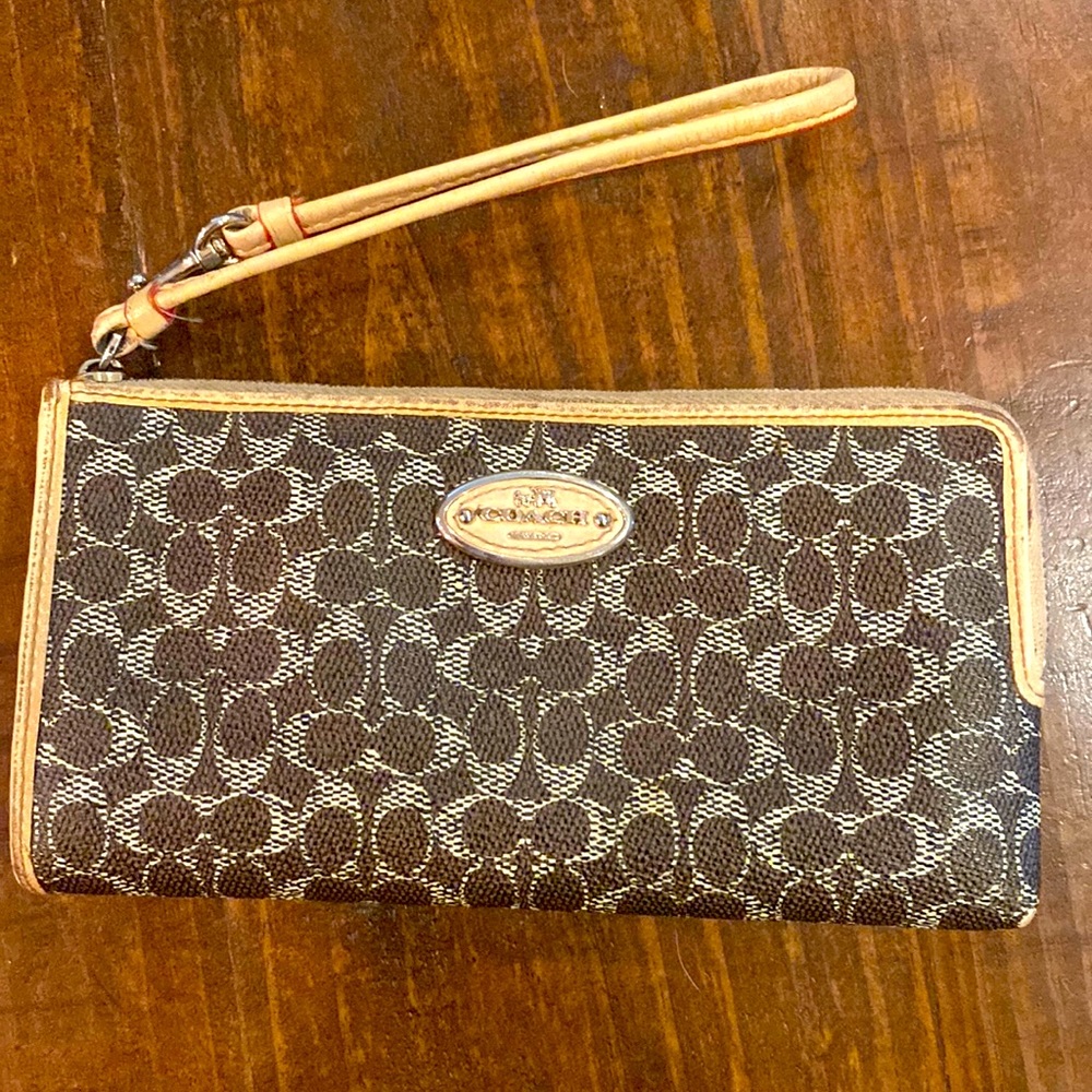 Coach Wallet with Strap